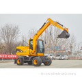 ล้อรีโมทคอนโทรล RC Metal Mini Excavator Machine